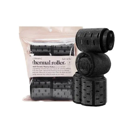 Kitsch x Hair By Chrissy Ceramic Thermal Rollers 8pc Set