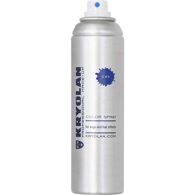 Kryolan Professional Make-up Color Spray D43 Dark Blue