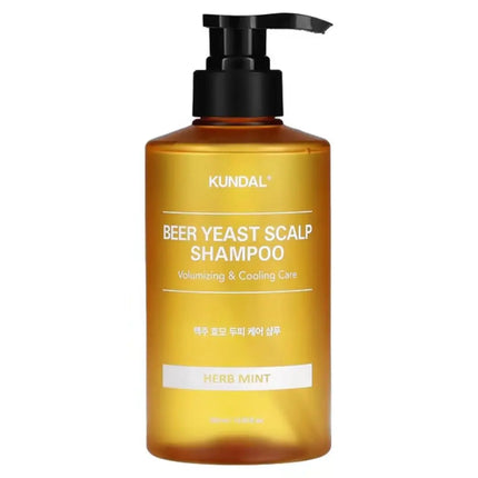 Kundal Beer Yeast Scalp Shampoo Herb Mint