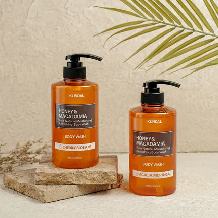 Kundal Honey & Macadamia Pure Body Wash Pink Grapefruit