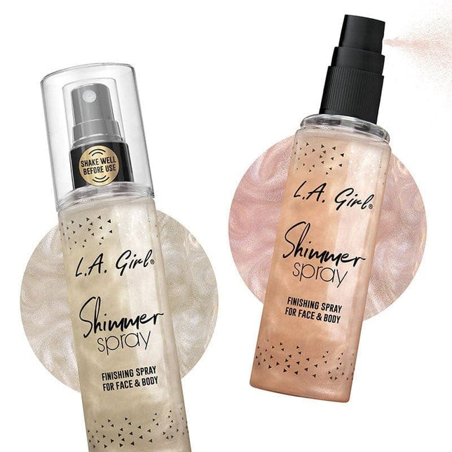 LA Girl Shimmer Spray Gold