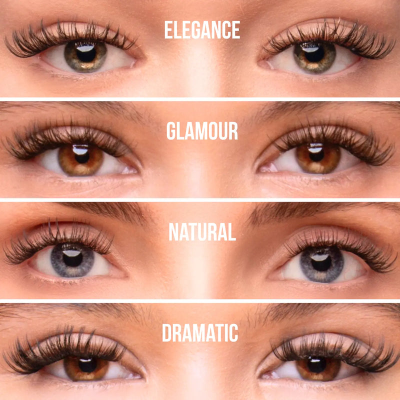 Lina Lien Press On Lash Starterkit Elegance Black Glue Strip
