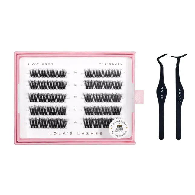 Lola's Lashes Bold Definition Pre Glued Lashes Set