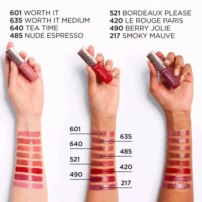 L'Oréal Paris Hyaluron Tint Lipstain 601 Worth It