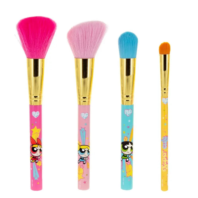 Mad Beauty Powerpuff Girls Super Cute Cosmetic Brush Set