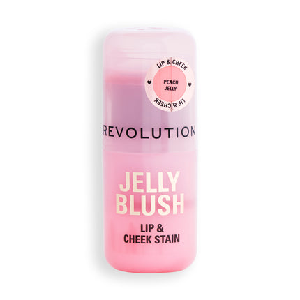 Makeup Revolution Jelly Blush Stick Lip and Cheek Stain Peach Orange