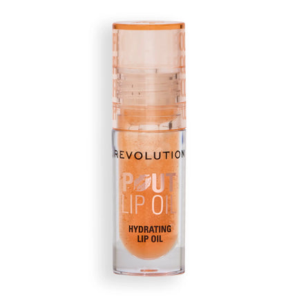 Makeup Revolution Pout Lip Oil Honey Shimmer