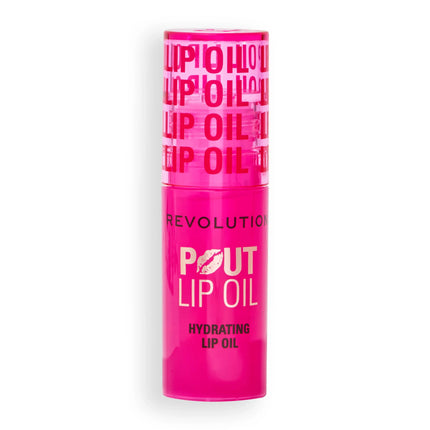 Makeup Revolution Pout Lip Oil Raspberry Pink