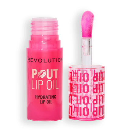 Makeup Revolution Pout Lip Oil Watermelon Pink