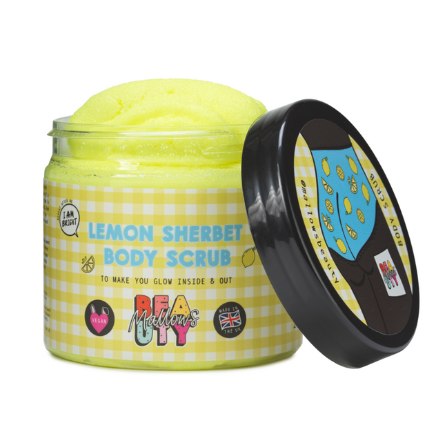 Mallows Beauty Lemon Sherbet Body Scrub