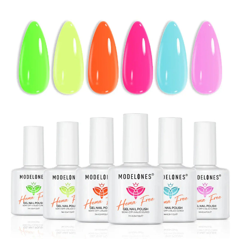 Modelones Gel Nail Polish Set Silent Storm