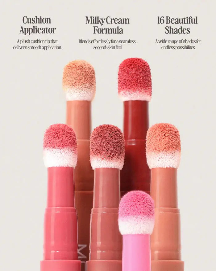Moira Cushion Kiss Lip Cream 007 Chiffon Raspberry