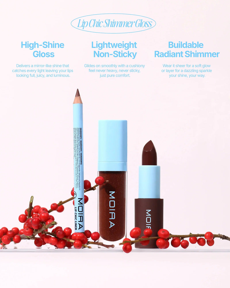 Moira Lip Chic Shimmer Gloss 006 Ttyl