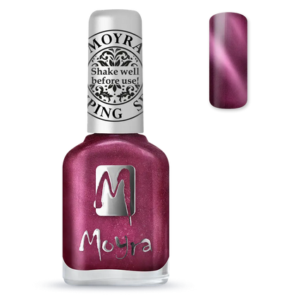 Moyra Stamping Nail Polish Cat Eye SP32 Magnetic Red