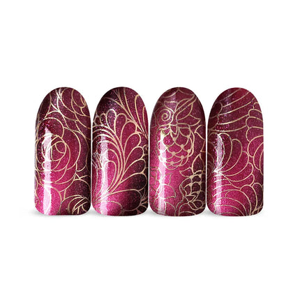 Moyra Stamping Nail Polish Cat Eye SP32 Magnetic Red