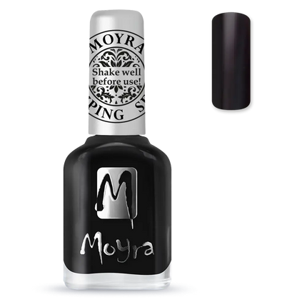 Moyra Stamping Nail Polish SP06 Black