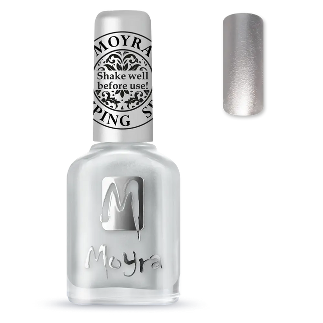 Moyra Stamping Nail Polish SP08 Silver