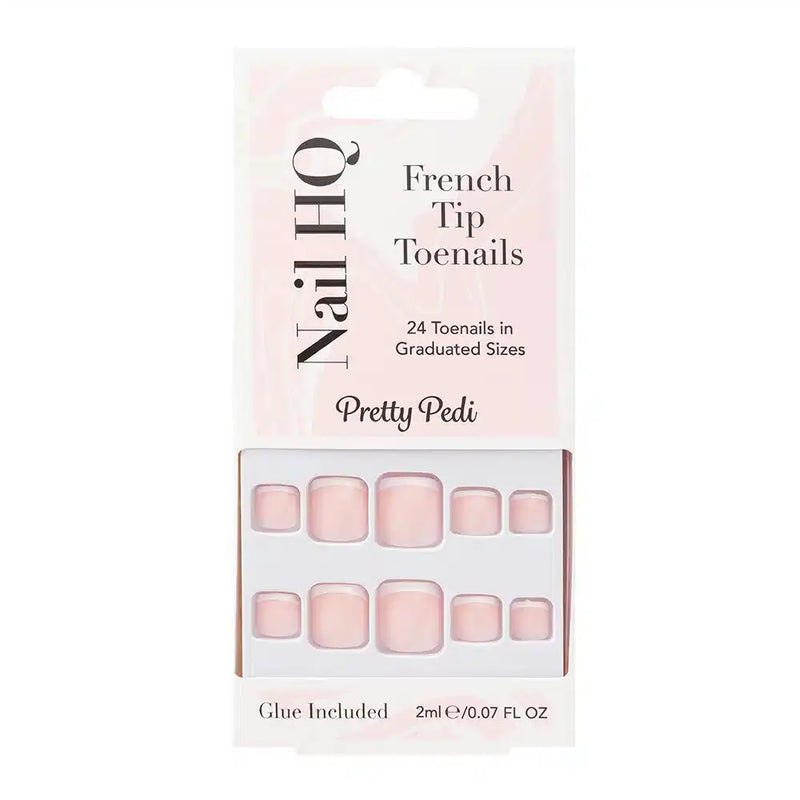 Nail HQ French Tip Toenails
