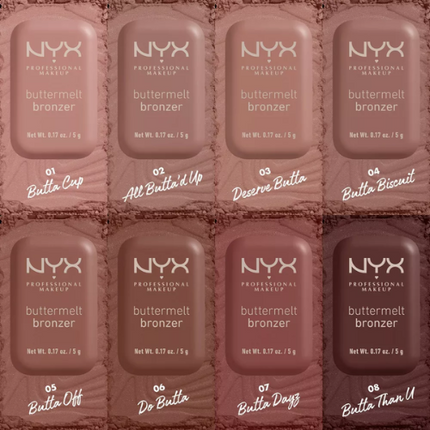 NYX Professional Makeup Buttermelt Bronzer Butta Off