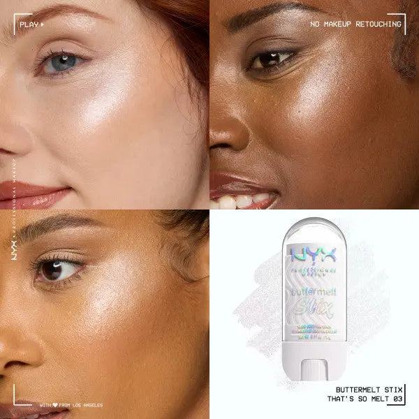 NYX Professional Makeup Buttermelt Highlighter Stix That's So Melt