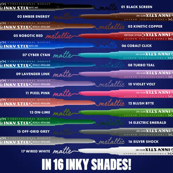 NYX Professional Makeup Epic Inky Stix Eyeliner Violet Volt