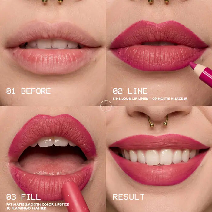NYX Professional Makeup Fat Matte Smooth Color Lipstick Scarlet Snuggles