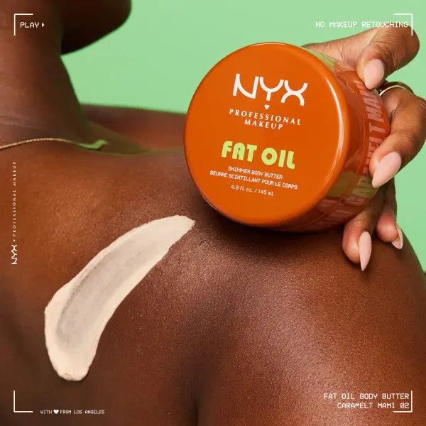 NYX Professional Makeup Fat Oil Caramelt Mami Body Butter