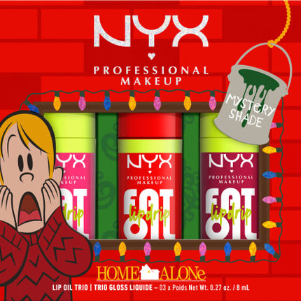 NYX Professional Makeup Home Alone Fat Oil Lip Drip Trio 02