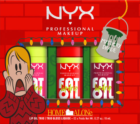 NYX Professional Makeup Home Alone Fat Oil Lip Drip Trio 03