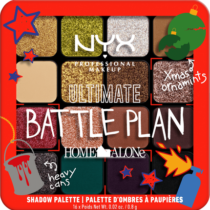 NYX Professional Makeup Home Alone Ultimate Shadow Palette Battle Plan