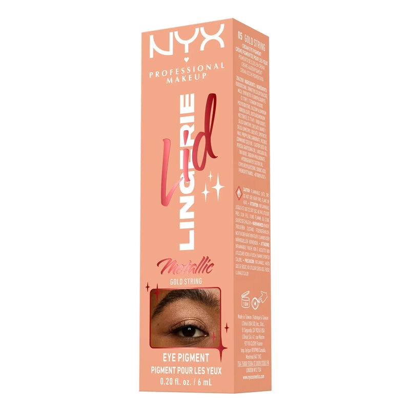 NYX Professional Makeup Lid Lingerie Cream Eye Pigment 05 Gold String