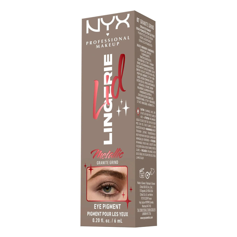 NYX Professional Makeup Lid Lingerie Cream Eye Pigment 07 Granite Grind
