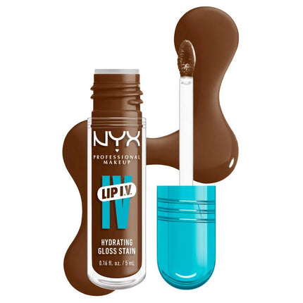 NYX Professional Makeup Lip IV Hydrating Lip Gloss Cocoa Quench