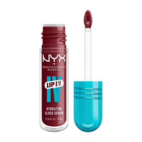 NYX Professional Makeup Lip IV Hydrating Lip Gloss Drippin In Rose