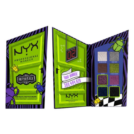 NYX Professional Makeup x Beetlejuice Shadow Palette 01