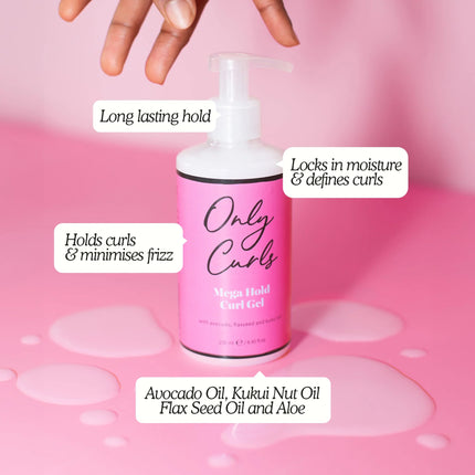 Only Curls Mega Hold Curl Gel