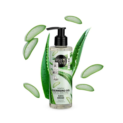 Organic Shop Gentle Cleansing Gel Avocado & Aloe