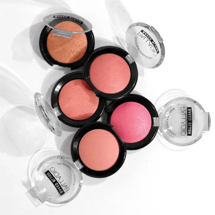 Palladio Beauty Baked Blush Blushing