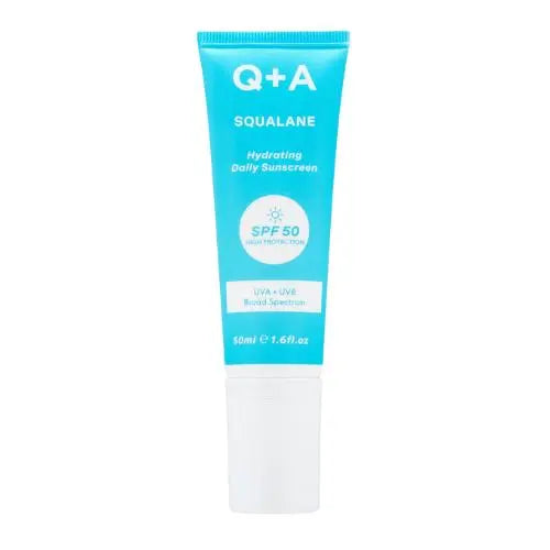 Q+A Squalane Hydrating Face Sunscreen SPF 50