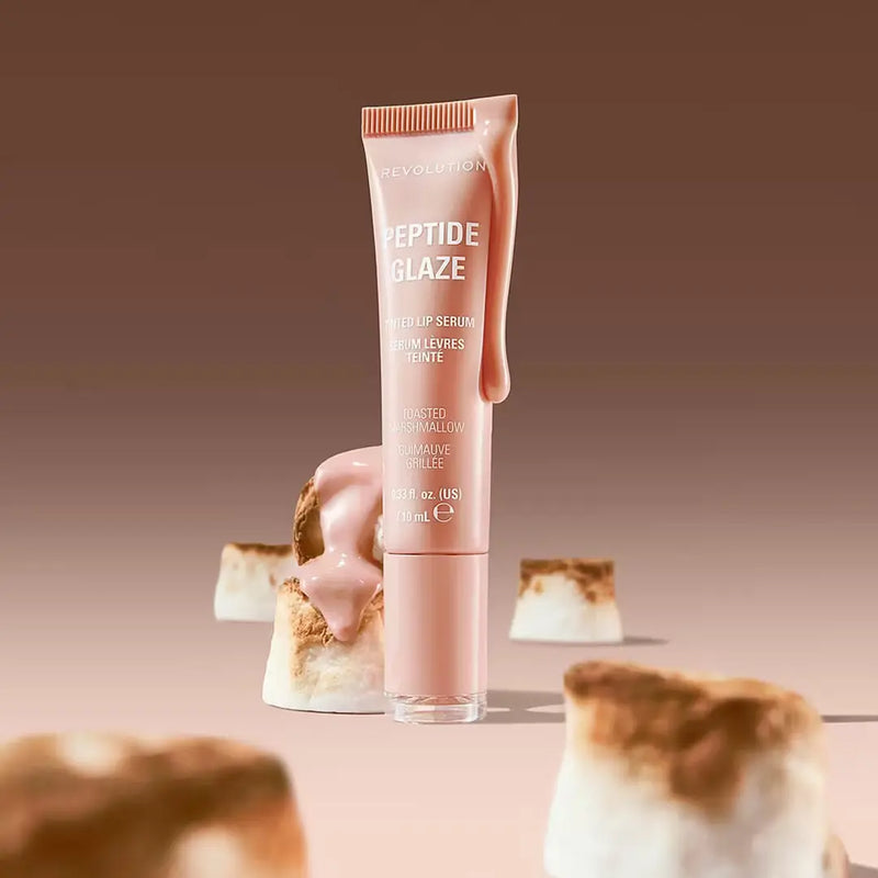 Revolution Peptide Glaze Tinted Lip Serum Toasted Marshmallow