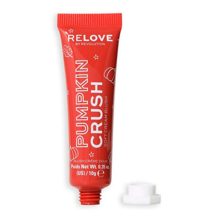 Revolution Relove Pumpkin Crush Cream Blusher Extra Hot Orange