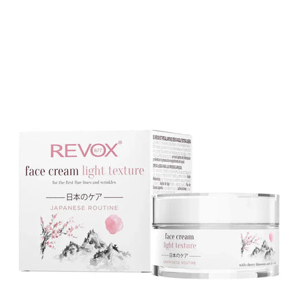 Revox Japanese Ritual Face Cream Light Texture