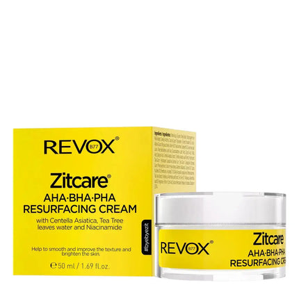 Revox Zitcare AHA BHA PHA Resurfacing Cream