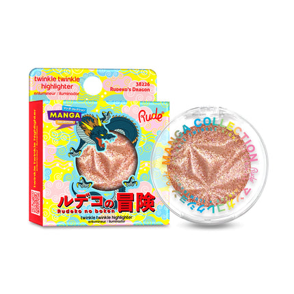 Rude Cosmetics Manga Collection Twinkle Twinkle Highlighter Rudeko's Dragon