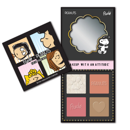 Rude Cosmetics x Peanuts Face Palette