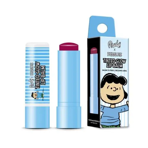 Rude Cosmetics x Peanuts Tinted Glow Lip Balm Lucy