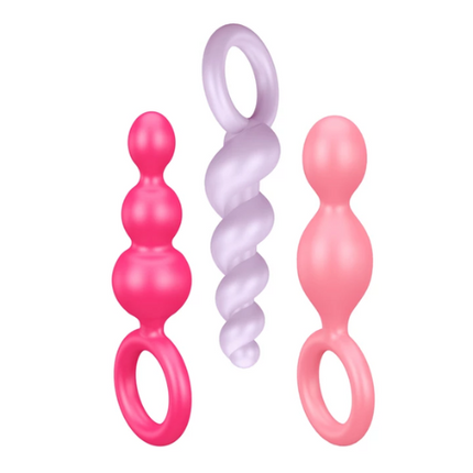 Satisfyer Booty Call Plugs Multi Color