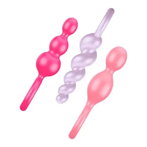 Satisfyer Booty Call Plugs Multi Color