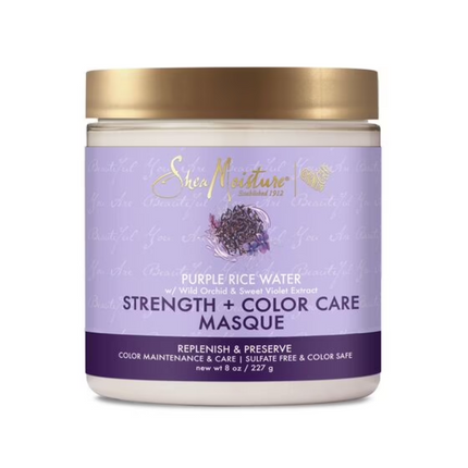 Shea Moisture Purple Rice Water Strength & Color Care Masque