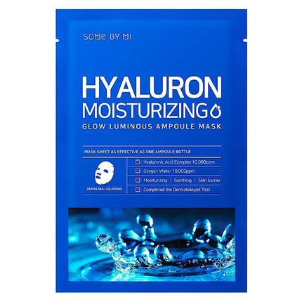 Some By Mi Hyaluron Moisturizing Glow Luminous Ampoule Mask